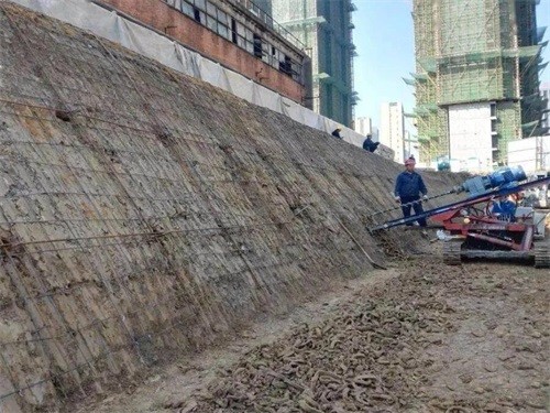 彝良建筑边坡支护